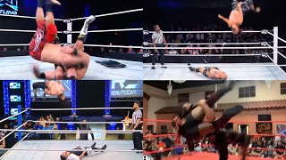 Jacob Fatu  Pop Up Samoan Drop and Moonsault compilation  Part 2 [upl. by Eenrahc513]