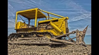 1955 Caterpillar D8 Dozer Cold Start and Controls Explained [upl. by Aihseyn285]