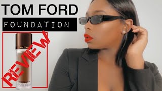 TOM FORD TRACELESS SOFT MATTE FOUNDATION REVIEW  SOFT GLAM  MAKEUP FOR DARK SKIN  INFLUENSTER [upl. by Calica954]