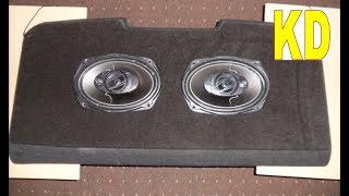 How To Make a Parcel Shelf Strong without a Shape with speakers [upl. by Fahland]