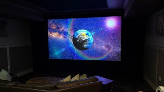 Installing a Sony VPL 6000ES Laser projector [upl. by Barvick803]