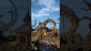 Hexen Hollow minecraft minecraftbuilding minecraftshorts [upl. by Survance]