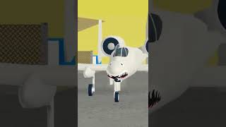 PTFS FACTS  A10 Warthog Roblox roblox ptfs aviation [upl. by Nnaoj493]