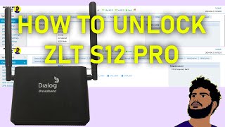 හැමෝම හොයන් zlt s12 pro unlock කරන විදිහ  HOW TO UNLOCK ZLT S12 PRO  ZLT S12 PRO NEW FIRMWARE [upl. by Essirahs]