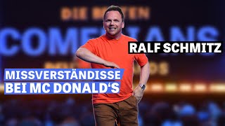 Ralf Schmitz  Missverständnisse bei Mc Donalds  Die besten Comedians Deutschlands [upl. by Elliott957]