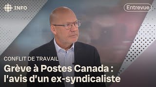 2e jour de grève chez Postes Canada  vers un long conflit de travail  Dabord linfo [upl. by Ryley842]