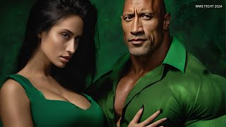 The Rock vs Cute Women  Iconic WWE Intergender Match  Trending on Google amp YouTube  Nov 2024 [upl. by Winfrid]