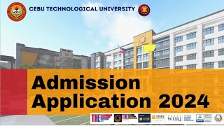 CebuTech Admission Portal Application 2024 [upl. by Teague440]