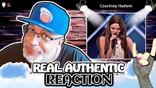 🎶quotCourtney Hadwin  Hard To Handlequot cover REACTION 🎶JAWDROPPING [upl. by Riek]