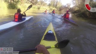 Berg River Paddling Bridgetown Campsite to Edenvallei Campsite on my Epic Sea Kayak with the K1s [upl. by Proctor]