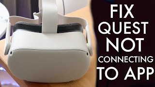 How To FIX Oculus Meta Quest Not Pairing To Oculus App 2023 [upl. by Bathelda]