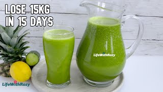 STRONGEST BELLY FAT BURNER DRINK LOSE 15KG  30LBS IN 2 WEEKS [upl. by Omero]