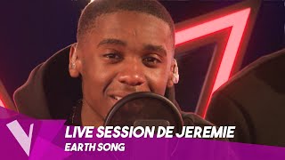 Jeremie Makiese  Earth Song  Live Session  The Voice Belgique [upl. by Yrogiarc828]