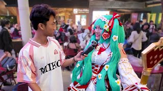 Cosplayer Cantik di Event Wibu Ini Bikin Semua Orang Terpana 😍🔥 [upl. by Notlew]