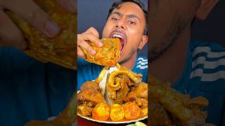 Spicy Big Full Fish Head Curry mukbang asmr reelsvideo shortvideo food eating food short [upl. by Feltie]