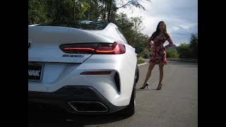 2020 BMW M850i Gran Coupe with Night Blue Interior  Exhaust Sound  20quot M Wheels  BMW Review [upl. by Concha]