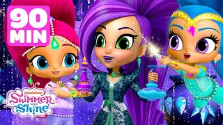 Shimmer amp Shines Magical Potions w Zeta the Sorceress 🧪 90 Minute Compilation  Shimmer and Shine [upl. by Aivle]