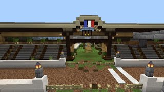 Visite quot HARAS DU PHOENIX ♡quot centre equestre minecraft [upl. by Dam]