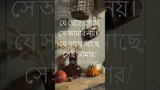 যে ছেড়ে গেছে সে আমার নয়। যে সাথে আছে সেই আমার।✍️কনসোলার জ্যাক ডেনভার [upl. by Melodie]