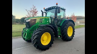 John Deere 6250R tractor walk around Video Command Pro [upl. by Anemix]