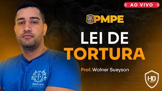 AULÃO DE LEI DE TORTURA  PROF WOLNER  HD CURSOS [upl. by Eidderf]