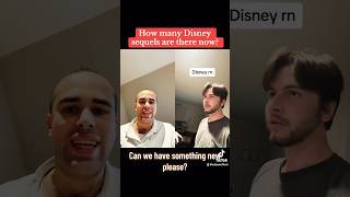 How many Disney sequels are there now tiktok youtubeshorts movies sequels pixar animation [upl. by Notlim]