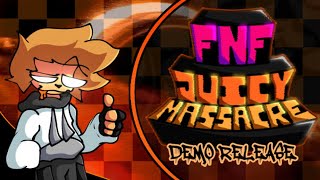 Friday Night Funkin  Juicy Massacre DEMO FNF MODS fnf fnfmod fnfandroid fridaynightfunkin [upl. by Eniamej19]