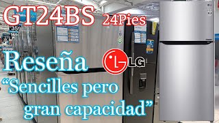 Refrigerador LG GT24BS 24pies Reseña características precio y contras hogarrefrigeradorreseña [upl. by Evie277]