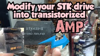 STK IC Palitan ng transistorized Amplifier [upl. by Tirma]