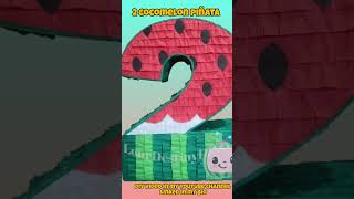 Cocomelon cocomelon number2 piñata diypinata pasoapaso diy pinata partygames partyideas [upl. by Adyam510]