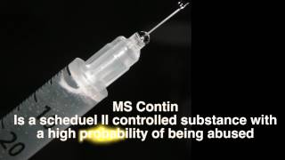 MS Contin Addiction amp MS Contin Abuse [upl. by Juliette]