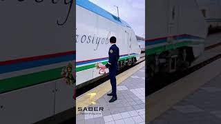 High speed train Afrosiyob [upl. by Aneger265]