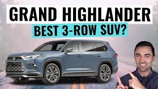 Is The NEW 2024 Toyota Grand Highlander The Best 3Row SUV To Buy [upl. by Mcdade229]