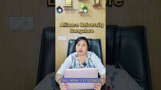 Alliance University Bangalore mbareviewmba fees  Alliance college fee Alliance school of business [upl. by Ardnu680]