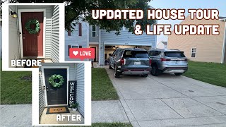 VLOG Updated House Tour amp Life Update [upl. by Nhtanhoj]