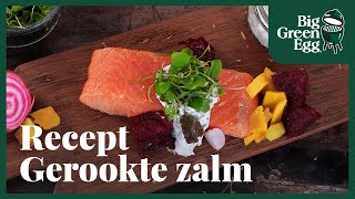 Gerookte zalm  Big Green Egg recept [upl. by Dennie479]