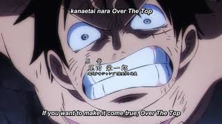 OVER THE TOP  Hiroshi Kitadani  One Piece Opening 22  Wano Kuni Arc [upl. by Lamont]