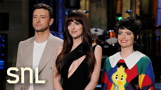 Dakota Johnson and Justin Timberlake Are in For a Surprise from Sarah Sherman  SNL [upl. by Bevus]