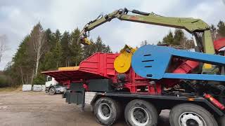 SISU R500 Loglift 96S  LHM Hakkuri Oy GIANT13 [upl. by Geddes503]