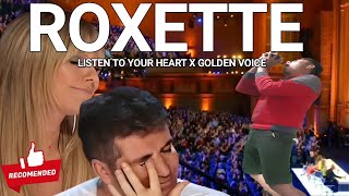 GOLDEN BUZZER  Jury Shocked Amazing Singing Song Listen To Your Heart [upl. by Huston]