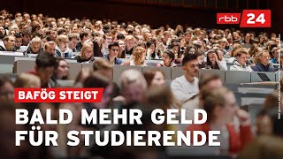 BaföGReform Das ändert sich für Studierende [upl. by Naugal507]