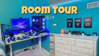 Teenage Content Creator Full Room Tour updated 2024 [upl. by Nylhtac230]