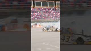 Truck series at Talladega is serious stuff nascar nascartruckseries [upl. by Betthezel]