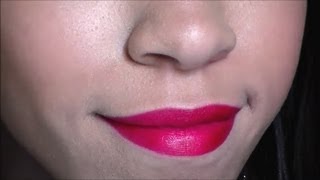 HOW TO GET THE PERFECT RED LIPS Lipstick Tutorial♡ [upl. by Tapes]