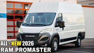 2026 RAM PROMASTER  Revealed  Stylish Redesign Specs amp Powerful Engine [upl. by Tsiuqram]