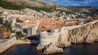 Old Town and City Walls Walking Tour in Dubrovnik Croatia [upl. by Aerdnaek]