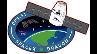 Second Attempt SpaceX Falcon 9 Launching Dragon CRS11 To The ISS  Live Mirror And Discussion [upl. by Eitisahc]