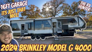 2024 Brinkley Model G 4000  Luxury 5th Wheel Toy Haulers [upl. by Becki]