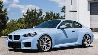 2024 BMW M2 460 hp First Look Brooklyn Gray Metallic M Carbon Package EXTERIOR AND INTERIOR [upl. by Edniya]