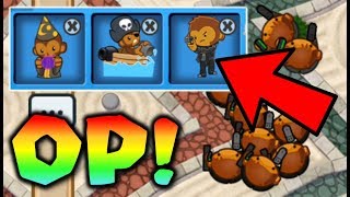 The Most BROKEN Strategy In DEFENSE MODE  Bloons TD Battles [upl. by Onafets]